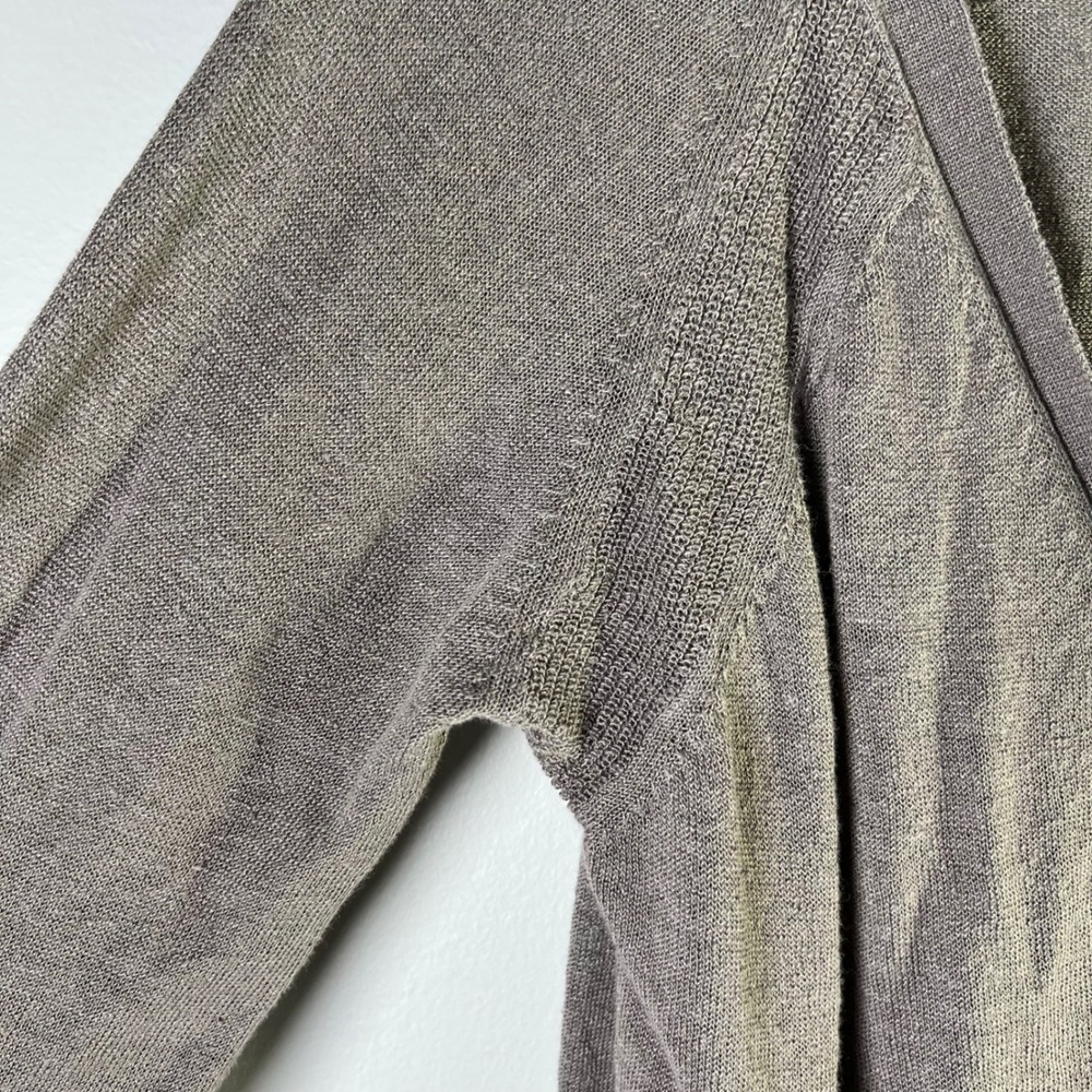 True Religion Womens Sz Large Cardigan Sweater Long Sleeve Button Front Knit - Picture 7 of 11